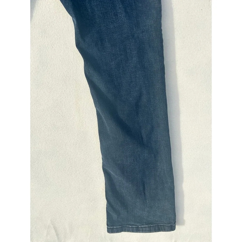 Urban Star Mens Premium Apparel Straight Leg Jeans Dark Wash Blue 36x34